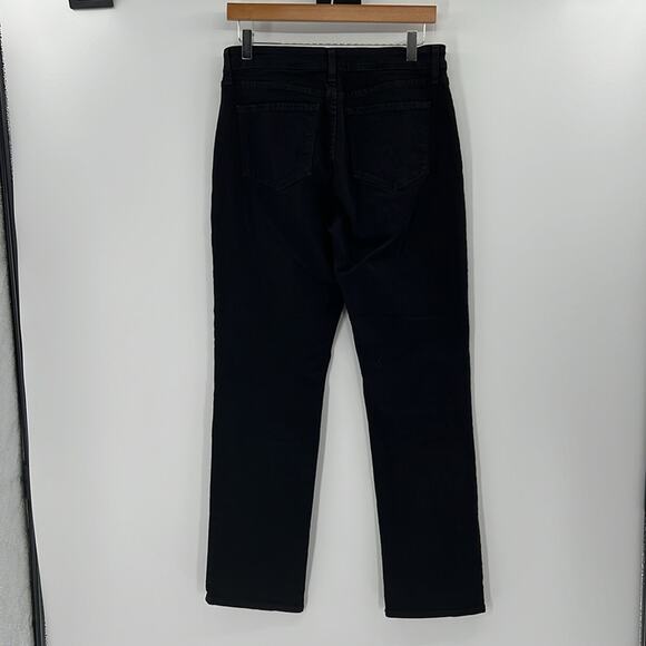 NYDJ Women's Jeans Marilyn Straight Lift x Tuck Technology - Black - 8 Short - Picture 9 of 9